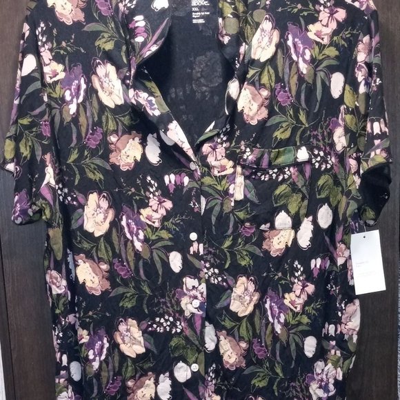 Stars Above Women's Casual Blouse Sz. 2X - Picture 1 of 6